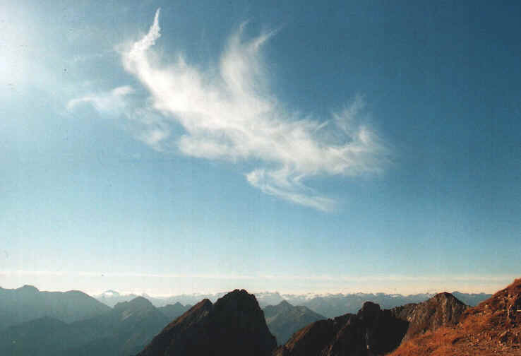 Dakini-Wolke überm Karwendel, 2006